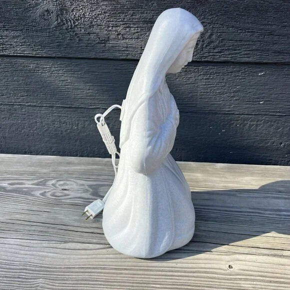 Vintage 90's Grand Venture Blow Mold Nativity Manger Scene Simulated Granite - Picture 14 of 16